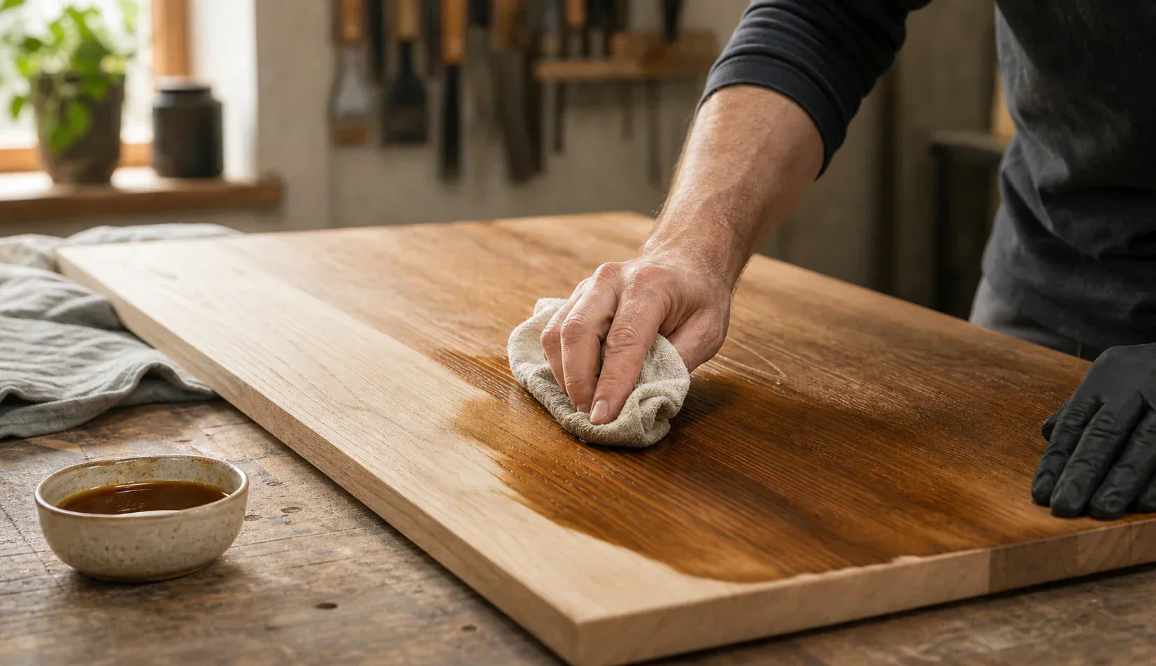 Holzöl klebt oder trocknet nicht: Ursachen und Lösungen