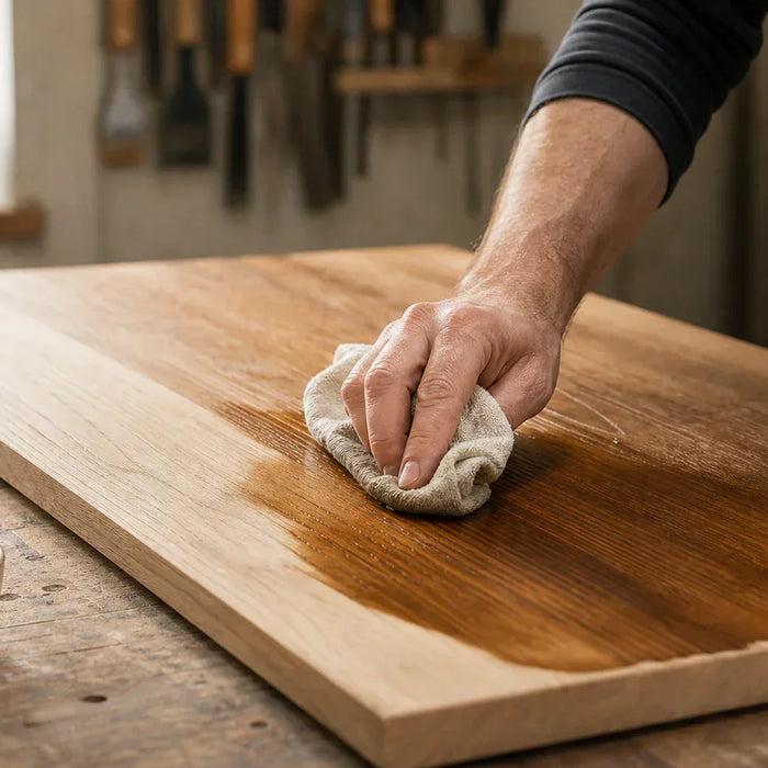 Holzöl klebt oder trocknet nicht: Ursachen und Lösungen