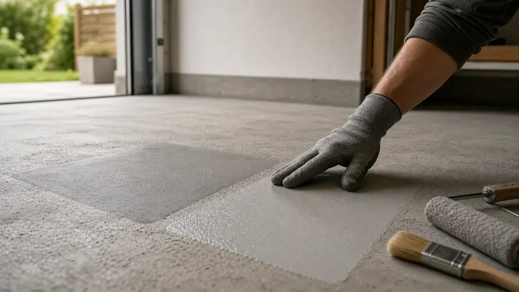 Garagenboden beschichten: 1K Bodenfarbe oder 2K Epoxidharz richtig wählen