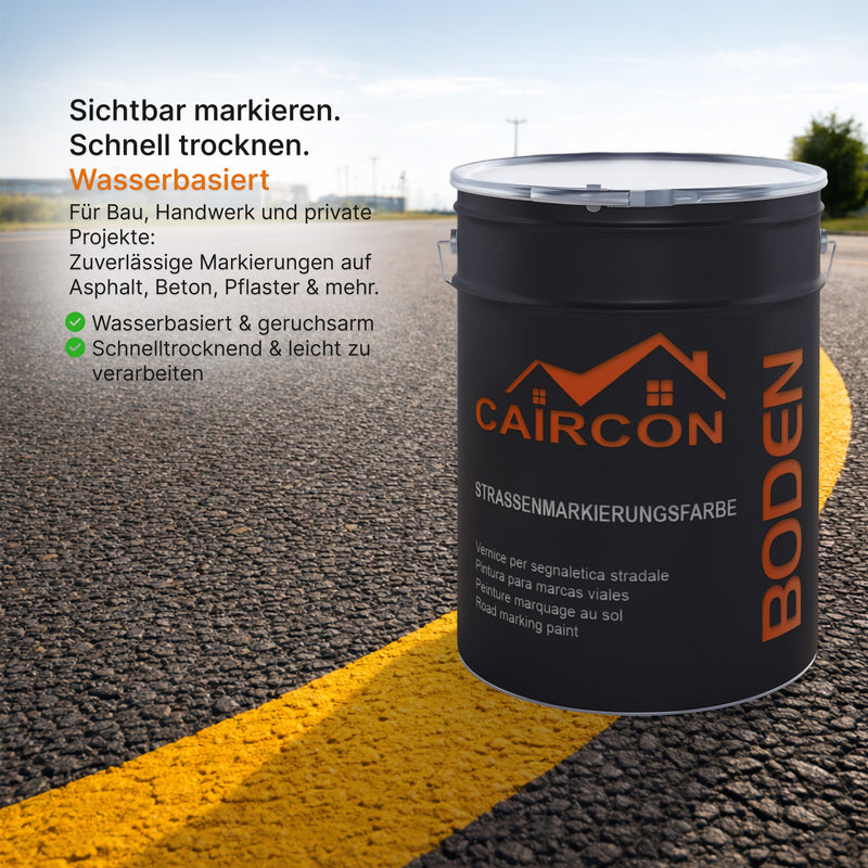 Markierungsfarbe für Straßen, Parkplätze und Bodenmarkierungen