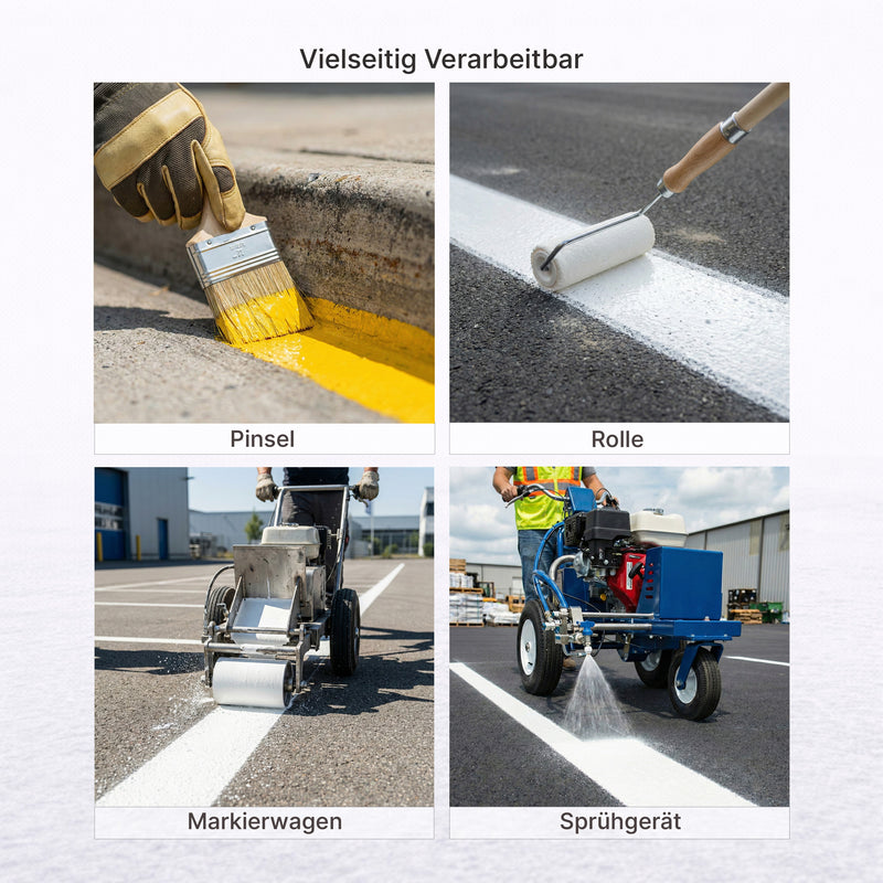 Markierungsfarbe für Straßen, Parkplätze und Bodenmarkierungen