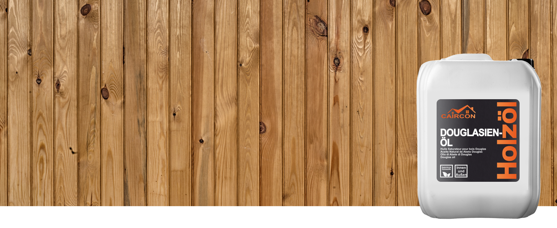 CAIRCON Lasure bois pour extérieur et intérieur - Haute protection aux  intempéries - Entretien boiserie - Gris anthracite 2,5L