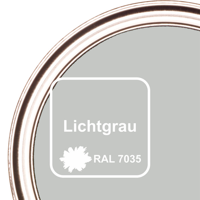 #Lichtgrau RAL 7035