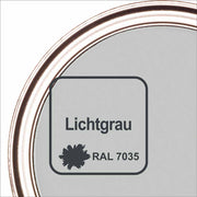 #Lichtgrau RAL 7035
