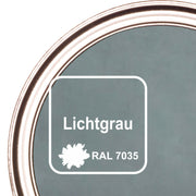 #Lichtgrau RAL 7035