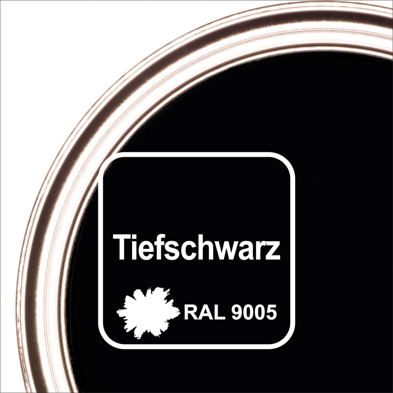 #Tiefschwarz RAL 9005