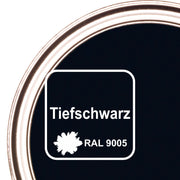 #Tiefschwarz RAL 9005