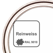 #Reinweiß RAL 9010
