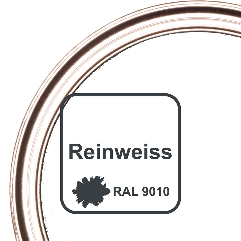 #Reinweiß RAL 9010