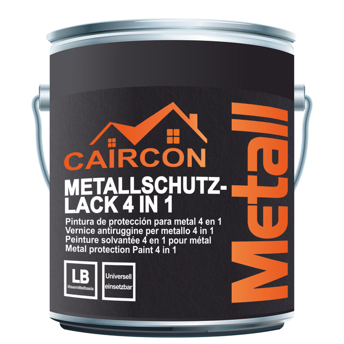 Metallschutzlack 3in1 Metall Schutzfarbe Metalllack Rostschutzfarbe 1-5L