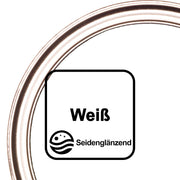 #Weiss Seidenglänzend