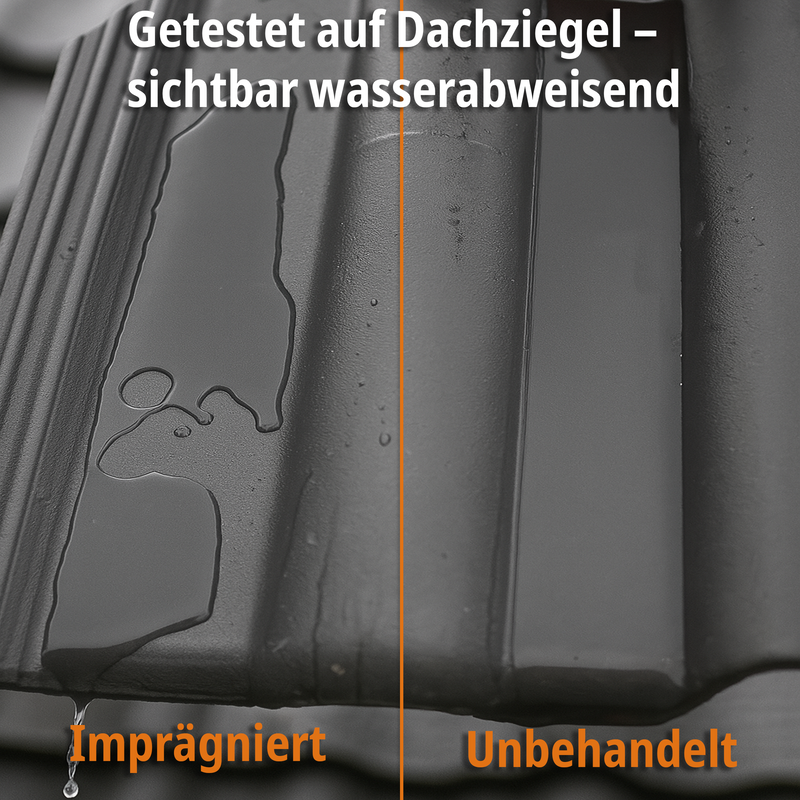 Steinimprägnierung mit Abperleffekt für außen & innen