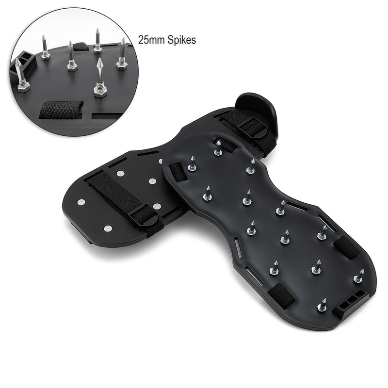 Bodenbeschichtung Werkzeug Set – Stehrakel, Entlüftungswalze, Nagelschuhe & Farbwalze