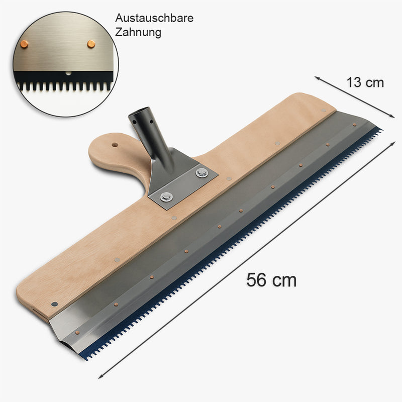 Bodenbeschichtung Werkzeug Set – Stehrakel, Entlüftungswalze, Nagelschuhe & Farbwalze