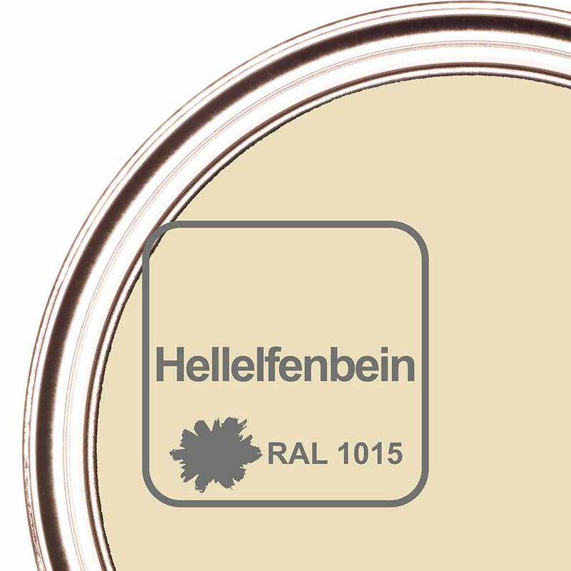 #Hellelfenbein RAL 1015