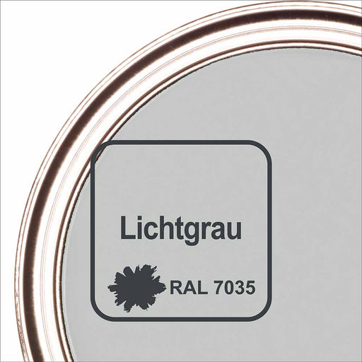 #Lichtgrau RAL 7035