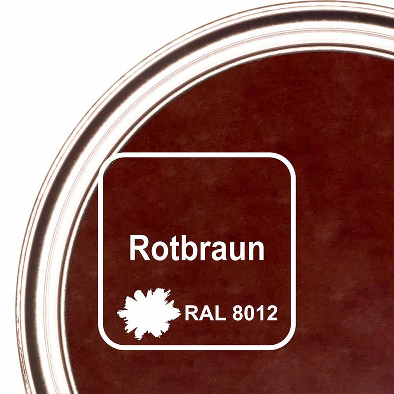 #Rotbraun RAL 8012