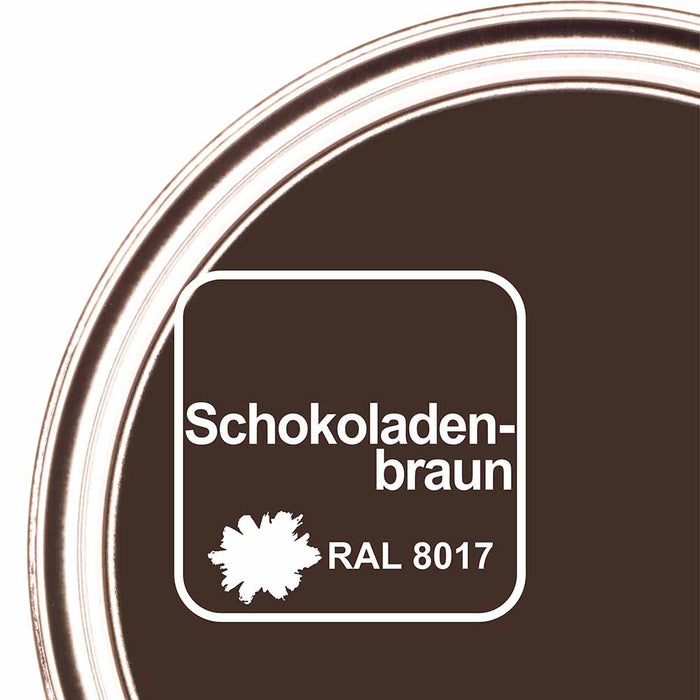 #Schokoladenbraun RAL 8017