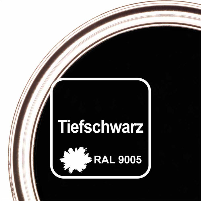 #Tiefschwarz RAL 9005
