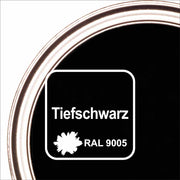 #Tiefschwarz RAL 9005