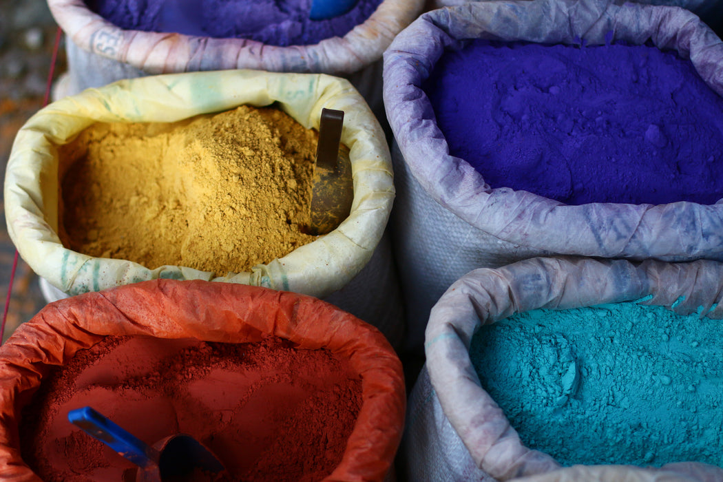 Poudre d'oxyde de fer pigments de couleur pigment poudre béton chape ciment plâtre gypse 5-25kg 