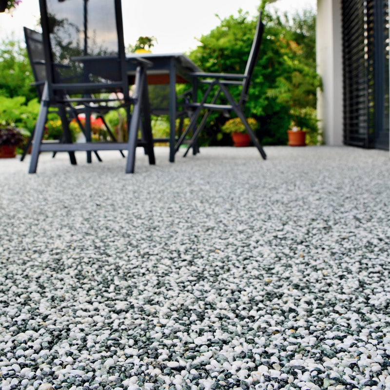 2K Steinteppich Porenfüller – Klarer Epoxidharz-Porenverschluss für Innenbereiche