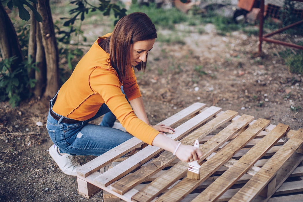 Huile pour meubles de jardin pour l'entretien et la protection du bois Huile  de terrasse Huile de bois 1-10L.— CAIRCON
